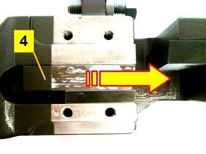 Нож подвижный для резака пластин TP50 фото 1